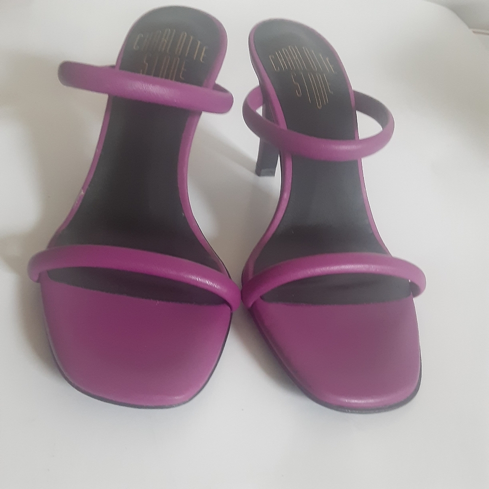 Charlotte stone sandals fuchsia size 6 - Picture 10 of 13